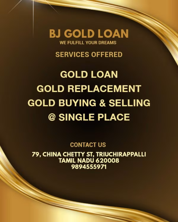 BJ Gold Loan - Gold Buying and Selling